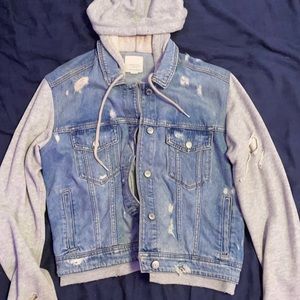 American Eagle Distressed denim jacket